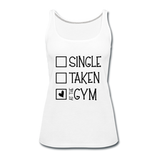 Load image into Gallery viewer, "At the Gym" Tank (9 fashion colors) - white