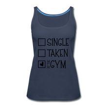 Load image into Gallery viewer, "At the Gym" Tank (9 fashion colors) - navy