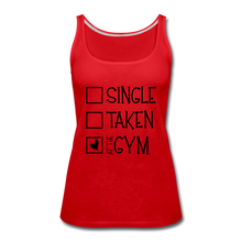 Load image into Gallery viewer, "At the Gym" Tank (9 fashion colors) - red