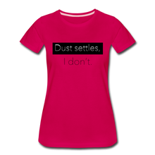 Load image into Gallery viewer, "Dust Settles" Solid Color T-Shirt - dark pink