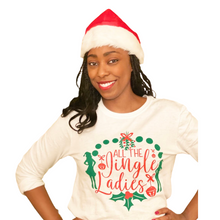 Load image into Gallery viewer, HOLIDAY LIMITED EDITION &quot;Jingle Ladies&quot; Long Sleeve Tee