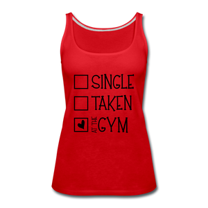 "At the Gym" Tank (9 fashion colors) - red