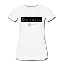 Load image into Gallery viewer, &quot;Dust Settles&quot; Solid Color T-Shirt - white